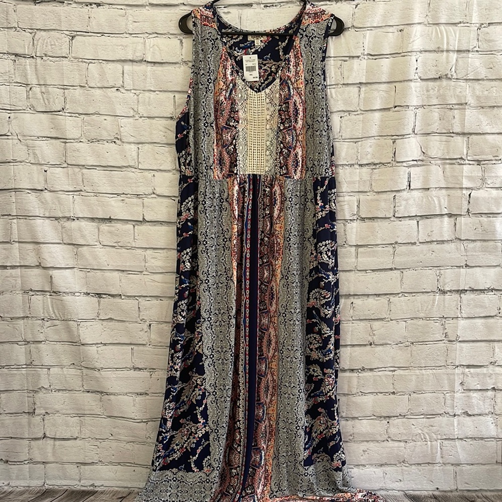 Women’s AH worldly flower dress XXL
